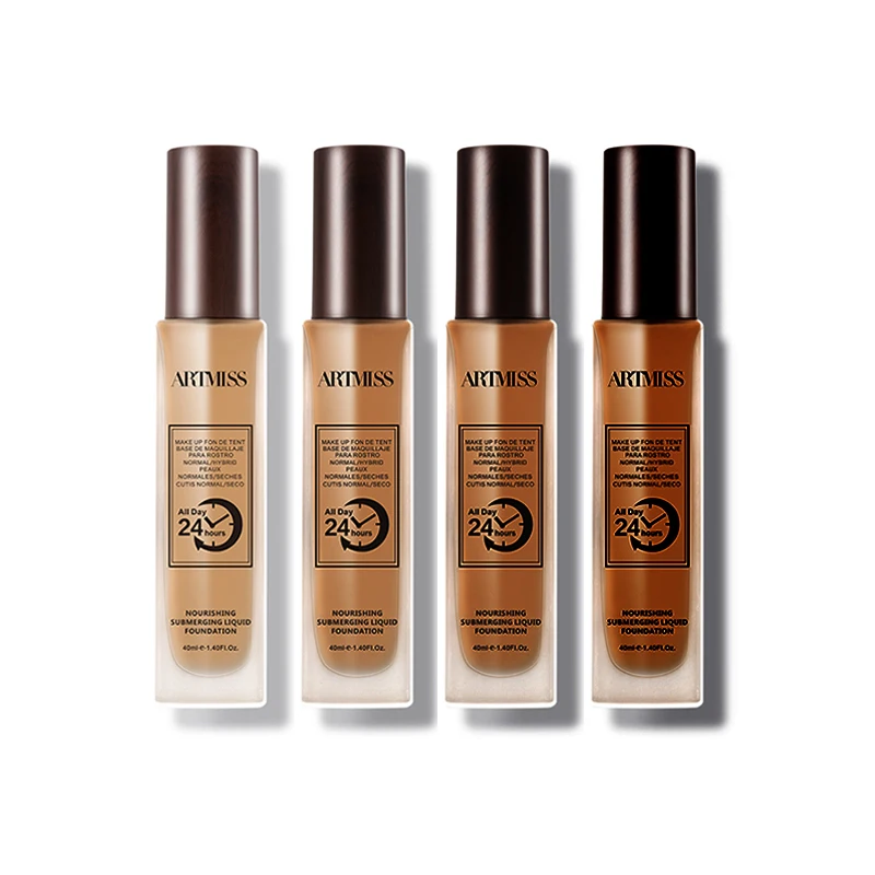 

ARTMISS High Quality Grade High Definition Waterproof Foundation Makeup Liquid Private Label, Multi-color