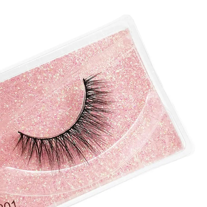 

Wholesale silk lashes beautiful natural eyelashes 3d individual eyelash