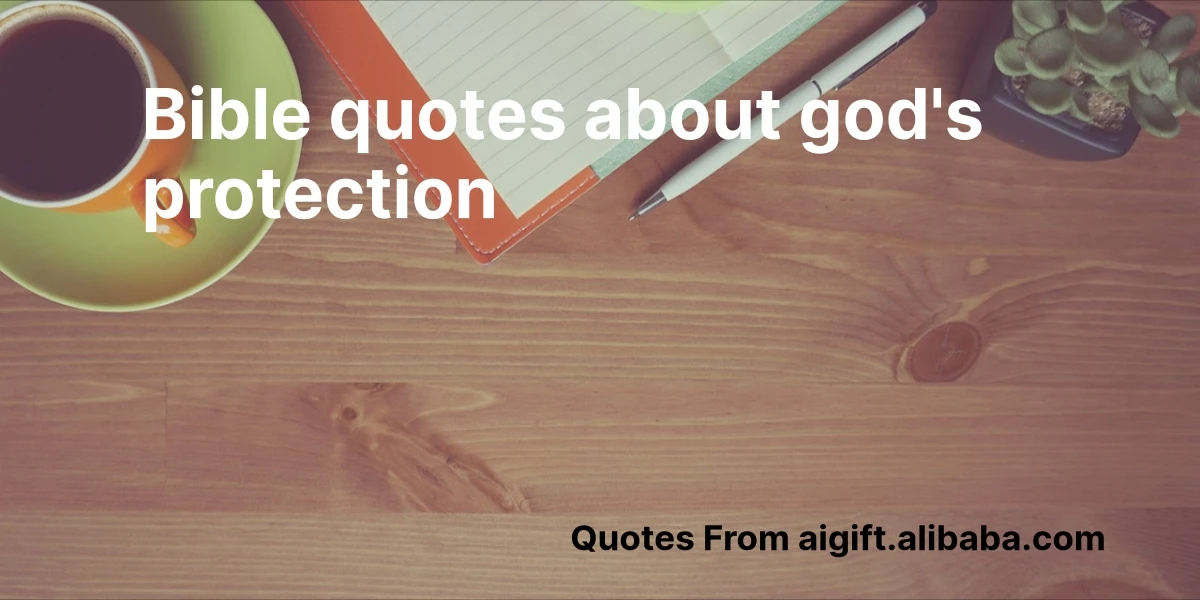 bible quotes about god's protection