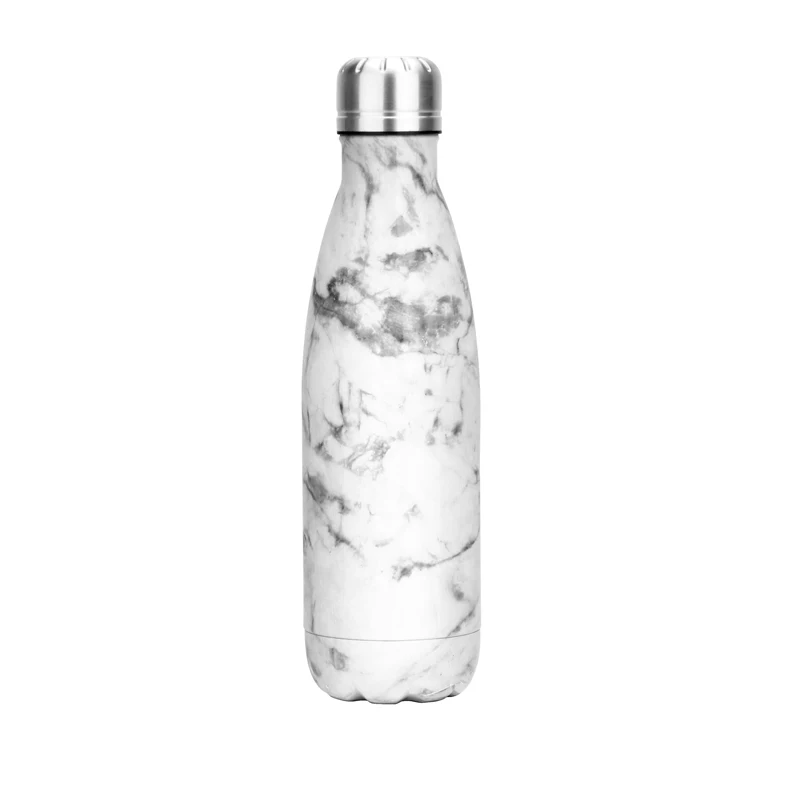 

Classic Marbling stainless steel drink bottle vaccum insulated stainless steel water bottle, Customized color