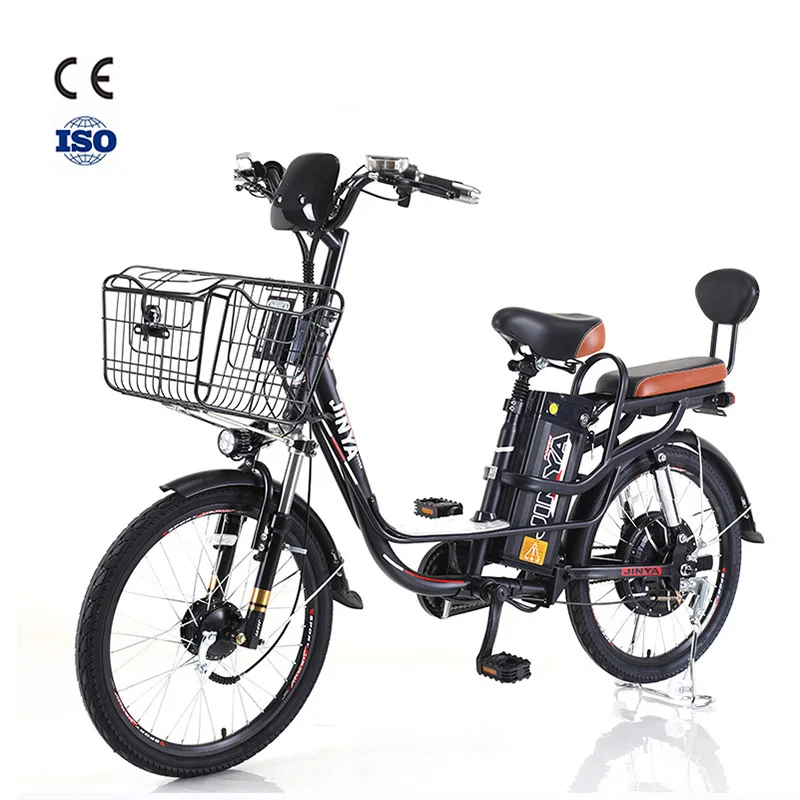 

2021 NEW 22 inch city ebike frames 48V 400W Folding 2 person Lithium Battery Electric bicycle