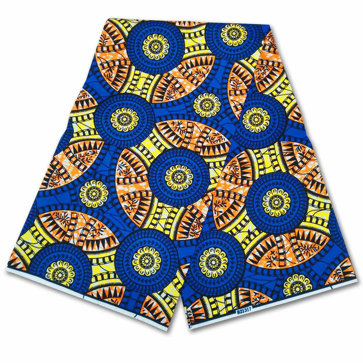 
100% Polyester wax print fabric 