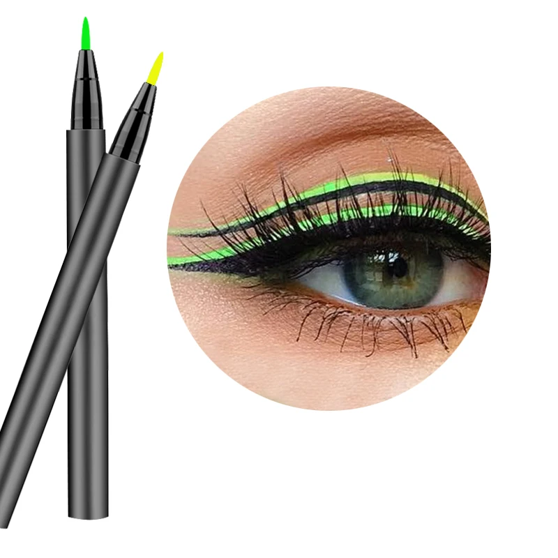

High quality waterproof eyeliner self-adhesive Color eyeliner