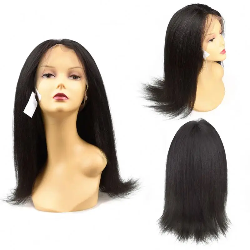 

Natural Swiss Brazilian Wigs For Black Women Human Hair Full Lace Natural Curl Hair