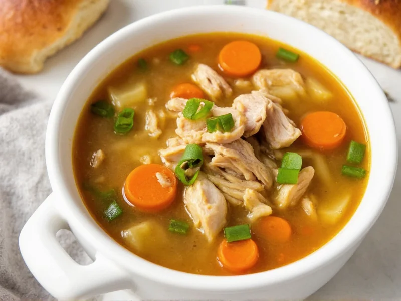 Quick Chicken Soup Recipe with Rotisserie Chicken