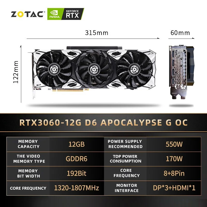 

cheapest new gpu 3060 Ti 3070 3080 8gb 12gb 24gb Gddr6 desktop Gamming Graphics Card