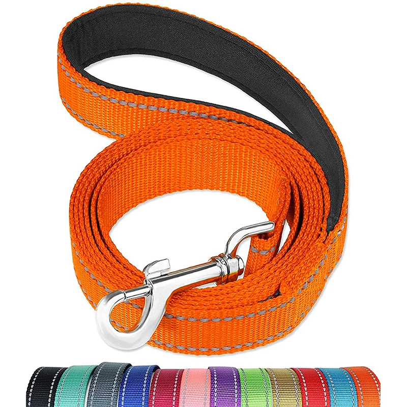 

Wholesale High Tensile Strength Durable Waterproof Tearproof Reflective Nylon Braided Dog Leash