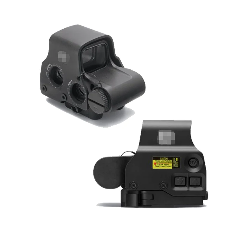 

558 Red Dot Holographic Sight Scope Hunting Reflex Sights Riflescope With 20mm Mount For Airsoft, Black