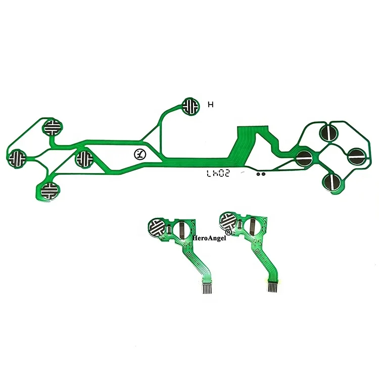 

For Playstation 5 PS5 Controller Replacement Conductive Film Button Flex Ribbon Circuit Board, Green