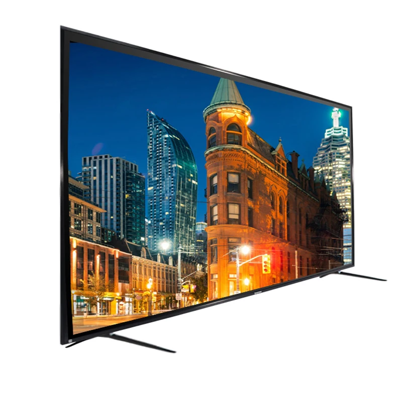 

Android 4k UHD wide screen 86 inches big size tempered glass televisions wall mounted large lcd led smart tv D86GUE