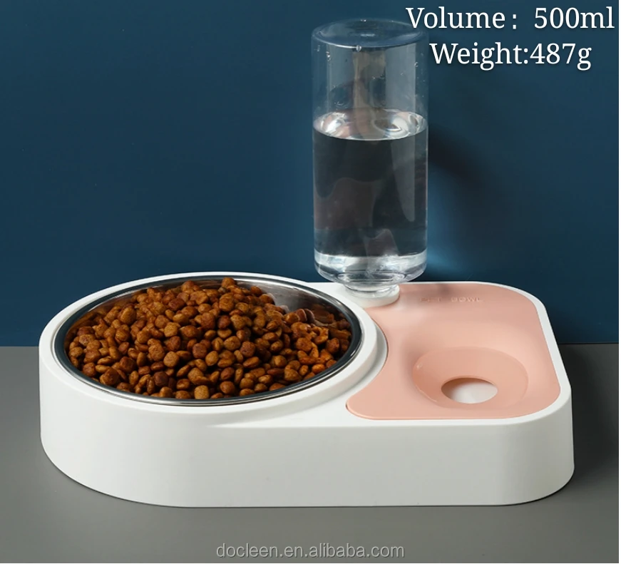 water dispenser with pet bowl