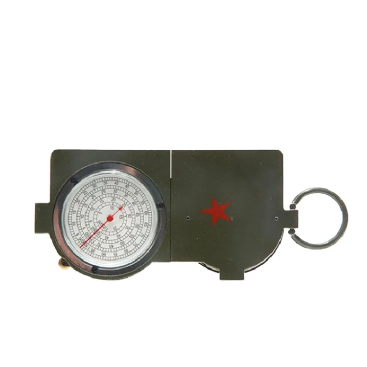 

Top ranking supplier outdoor Military hiking camping pocket compass for education use and practical geographical survey, Black