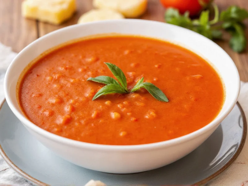 Low Sodium Tomato Soup: Facts & Healthy Preparation