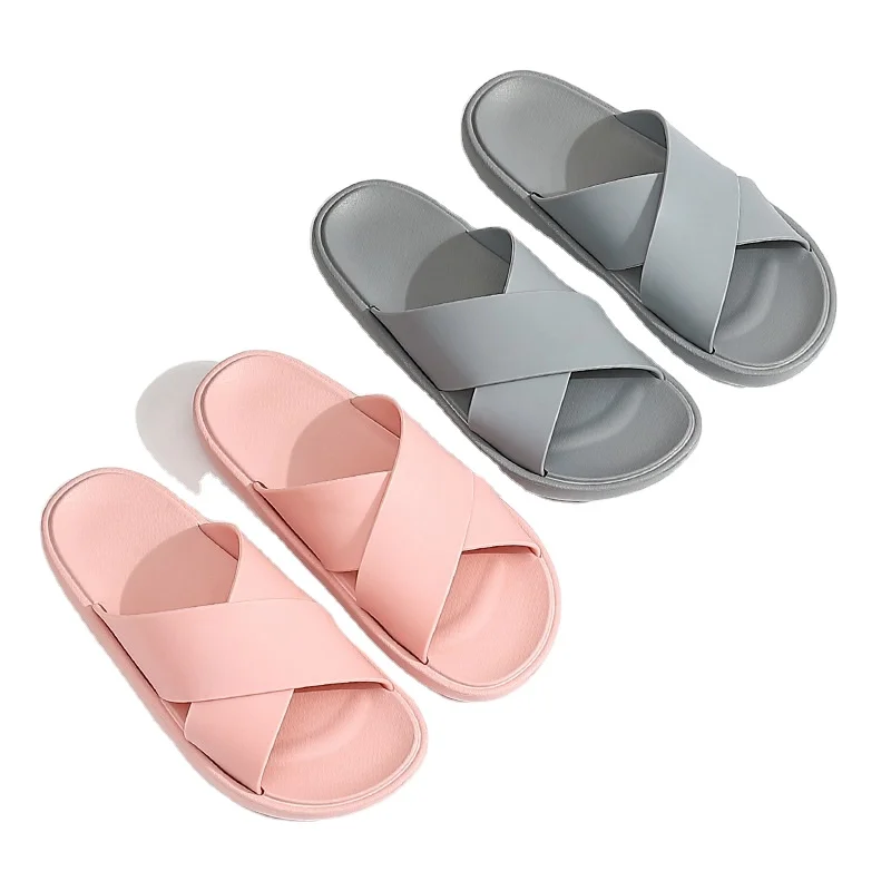 

S0089B New Fashion Design Non Slip Soft Bottom Multicolors Couple's Breathable Toe Slippers