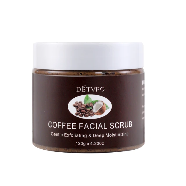 

private label coffee facial scrub with Organic Coffee Coconut and Shea Butter Best Acne Anti Cellulite Natural Coffee Body Scrub