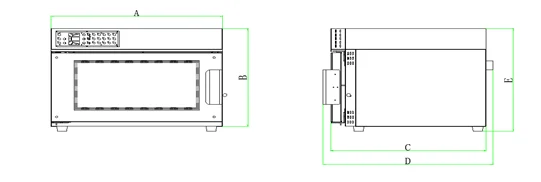 Digital Fan, 60L, 220 V, 3 kW - detail 2
