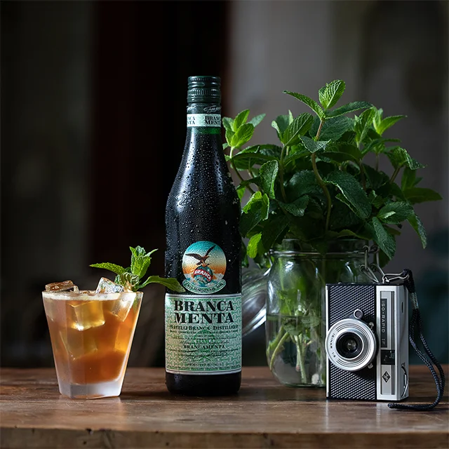 
Italian Bitter Mint Liqueur 100 cl 28% Brancamenta 