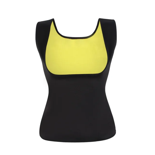 

Women Thermo Sweat Neoprene Body Shaper Slimming Waist Trainer Cincher Vest, Green/blue/black/orange/all black
