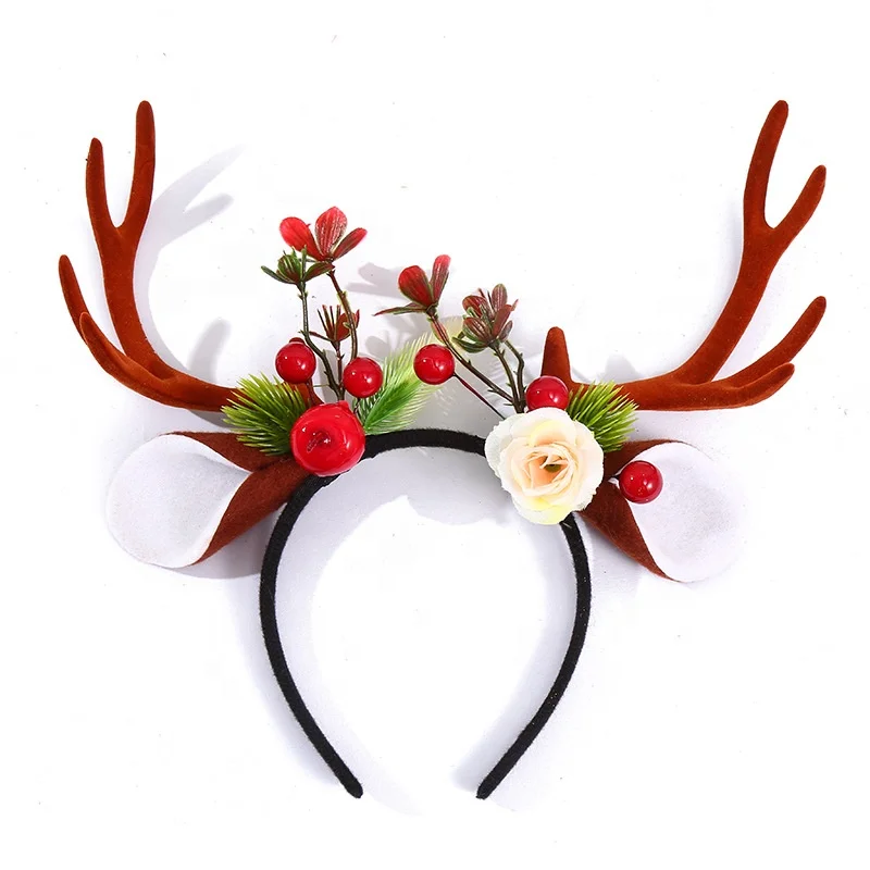 

Metal Plastic Hairpin Christmas Head Ornament Toys Kids Gifts, Customized color