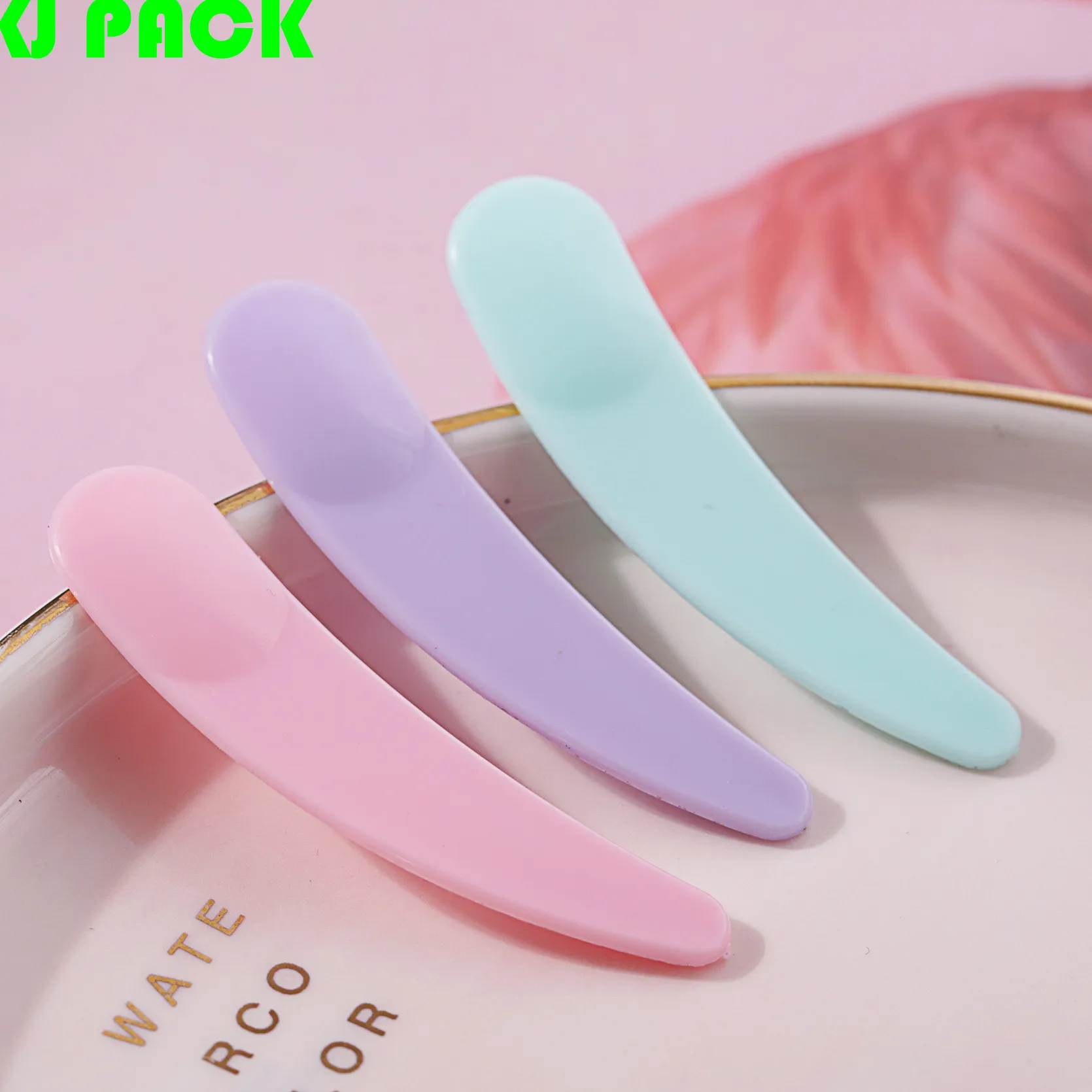 

Amazon Hot Sale Face Cream Facial Spoon Small Skin Care Beauty /Custom Design Luxury Makeup Cosmetic Spatula