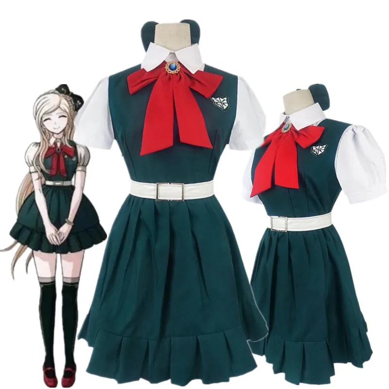 

Ecowalson Danganronpa Sonia Nevermind Princess Women Giril Cosplay Costume Dress Suit, As shown