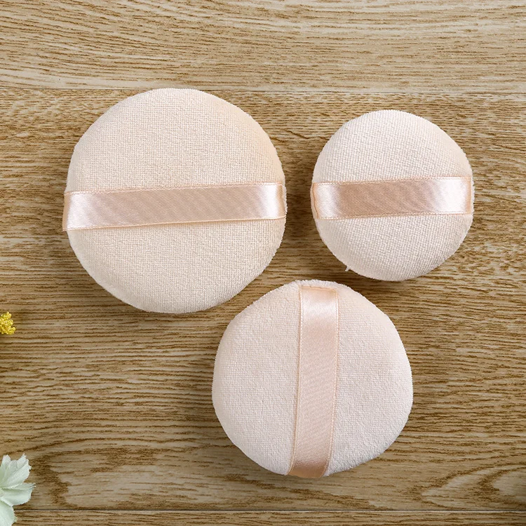 

1-17-20 custom wholesale face large loose cotton cosmetic makeup powder puff