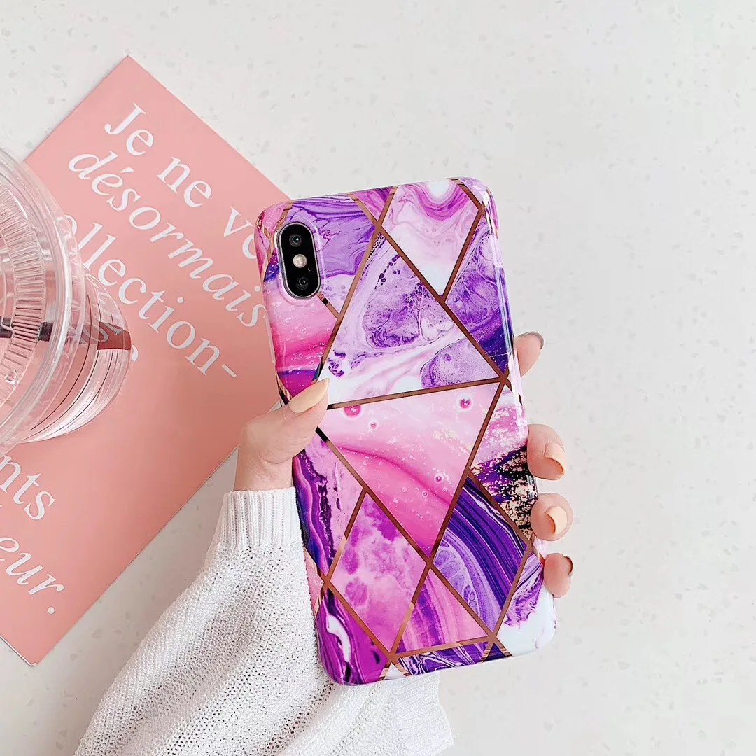 

Marble Design Bumper TPU Soft Rubber Silicone Cover Phone Case for iPhone 11