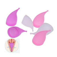 

Custom Private Label FDA New Medical Silicone Grade Organic Collapsible Eco Friendly Foldable Lady Women Period Menstrual Cup