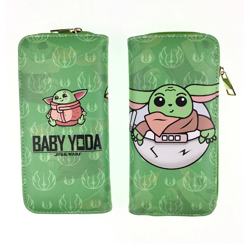 

Professional PU PVC Wallets Supplier Adult Student Anime Fan Boy Girl Wallet Marvel Dragon Ball Starwars Baby Yoda Wallet