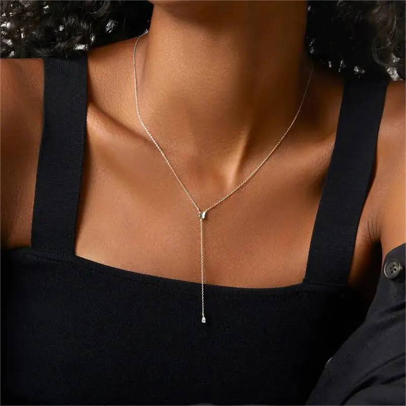 

Carline 925 Sterling Silver round smooth pendant butterfly collares para mujer Women Necklace Vermeil Jewelry