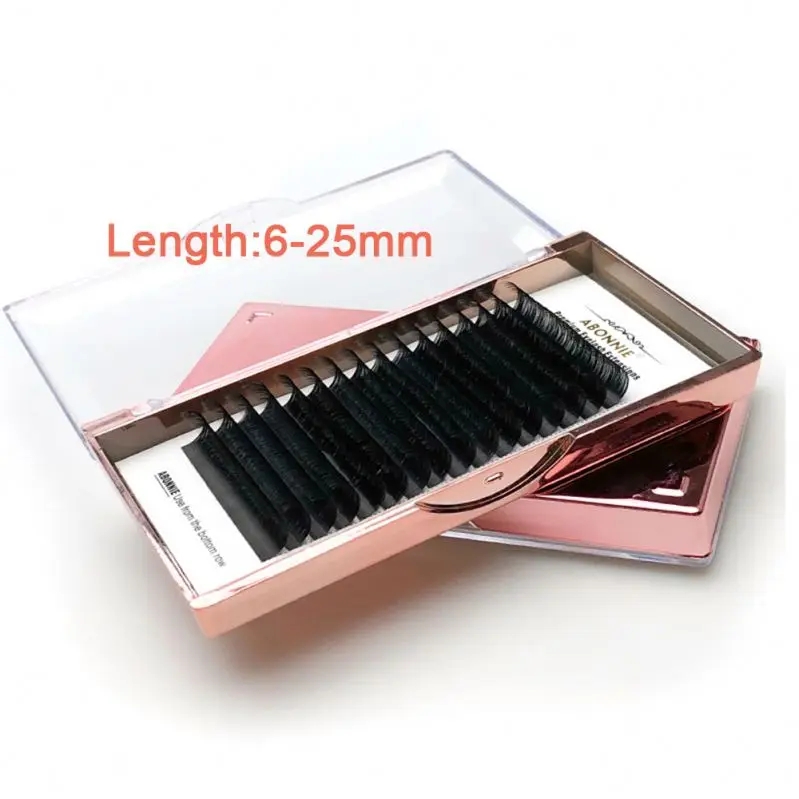 

20mm matte black wholesale 25mm lash extension private label lash extension, Natural black