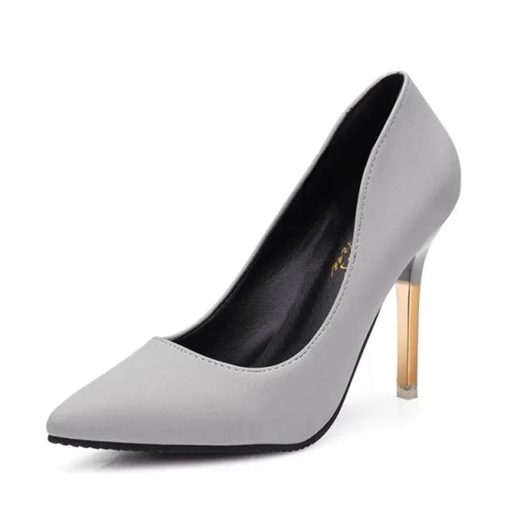 

2021 New Brand Pumps So Kate Shiny Bottom Thin Heel Shallow Pointed Toe Shoes High Heel Shoes