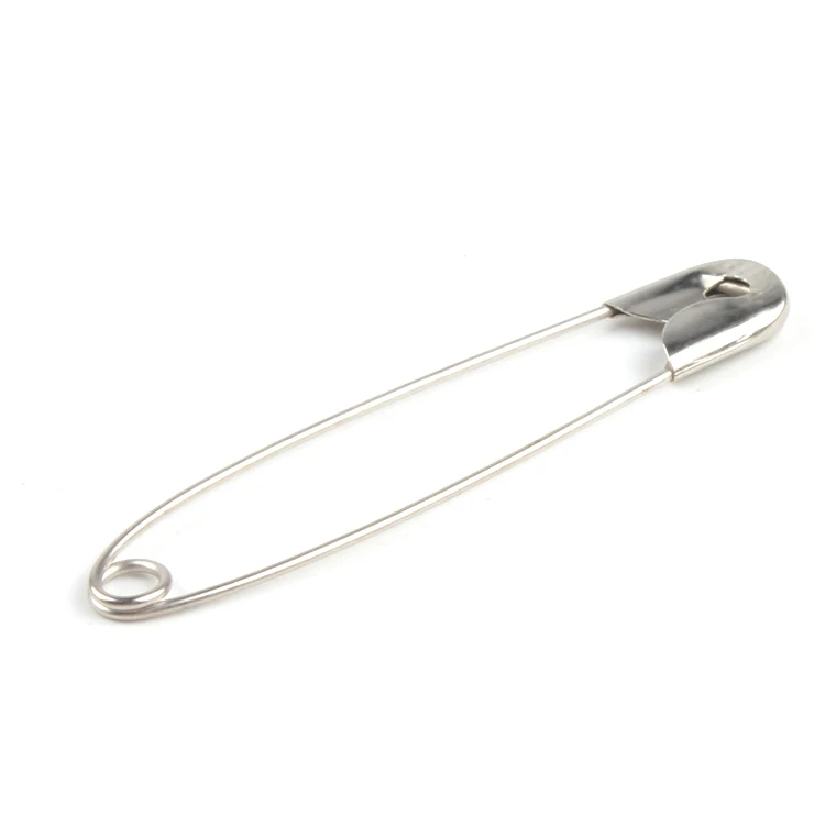 

Wholesale clothing tag metal pin tag safety pin DIY home accessories packaging silver pin