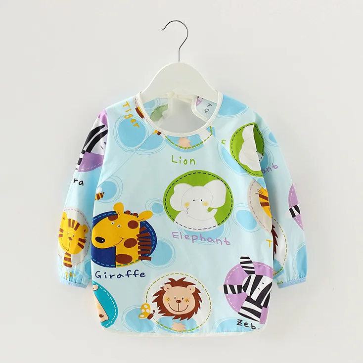 

Baby Meal Smock Long Sleeve Waterproof Oil-resistant Apron, Different color