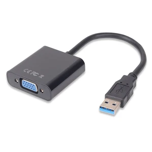 VGA Adapter USB 3.0/USB2.0 to VGA Multi-display Converter Cable External Video Graphic Card