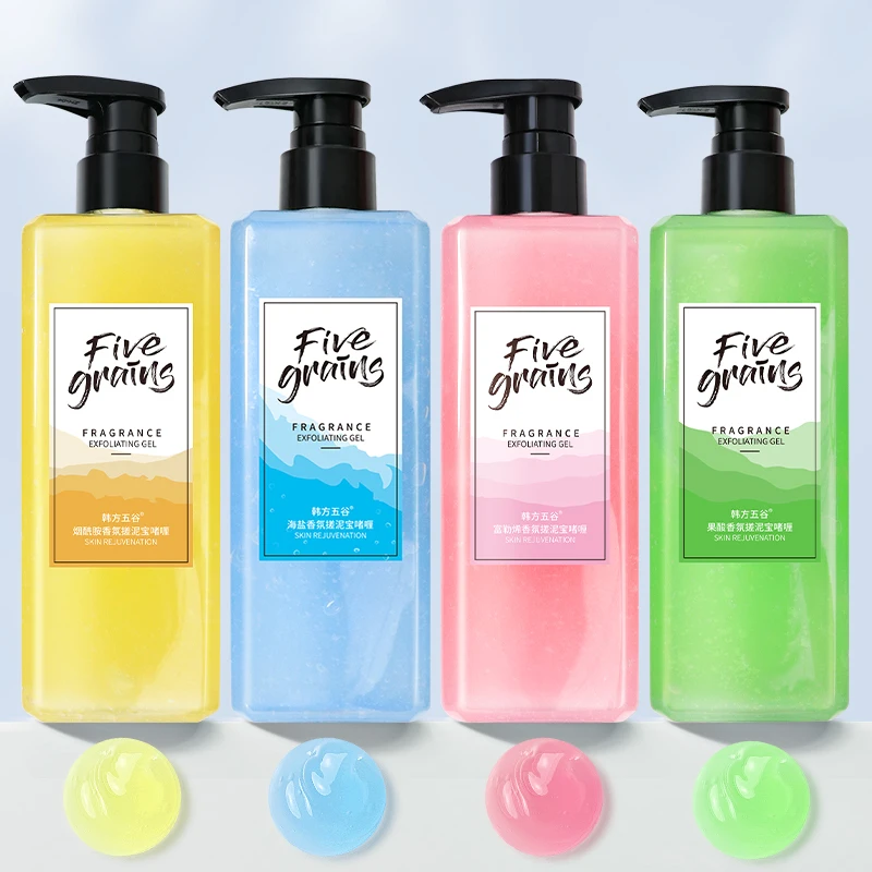 

Fragrance Scrub Shower Gel Dead Skin Body Exfoliating gel Hydrating Clean Skin Care gel