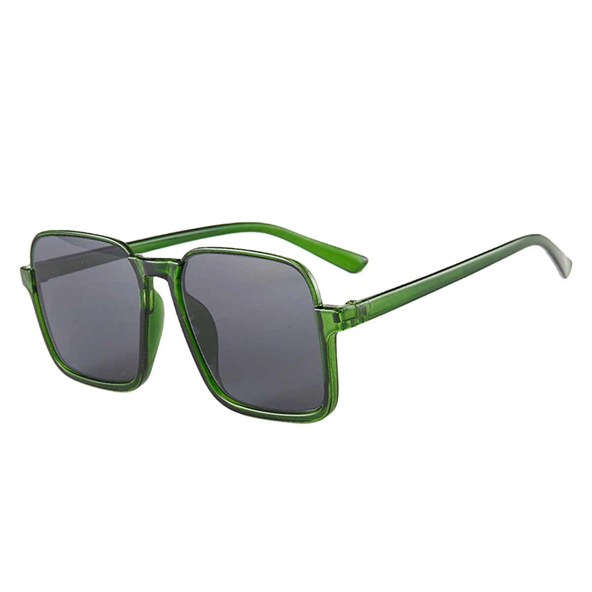 

[RTS] 2021 Ins Popular Style Oversized Big Frame Square PC Sunglasses For Women UV400 Custom Glasses