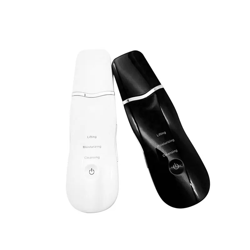 

Factory Dropship Ultrasonic Skin Scrubber Face Deep Cleansing Device Facial Care Pore Cleaner, White/black/customize