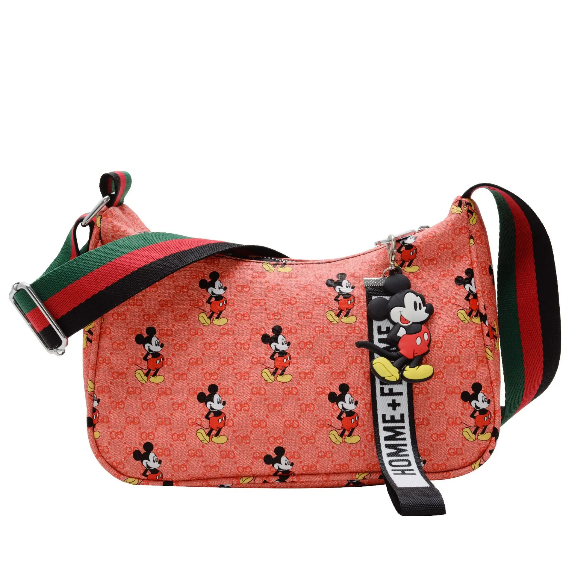 

2021 new hot sale women hand bags Mickey mouse cartoon big size travel school comestic bags handbag wholesale custom, Customizable