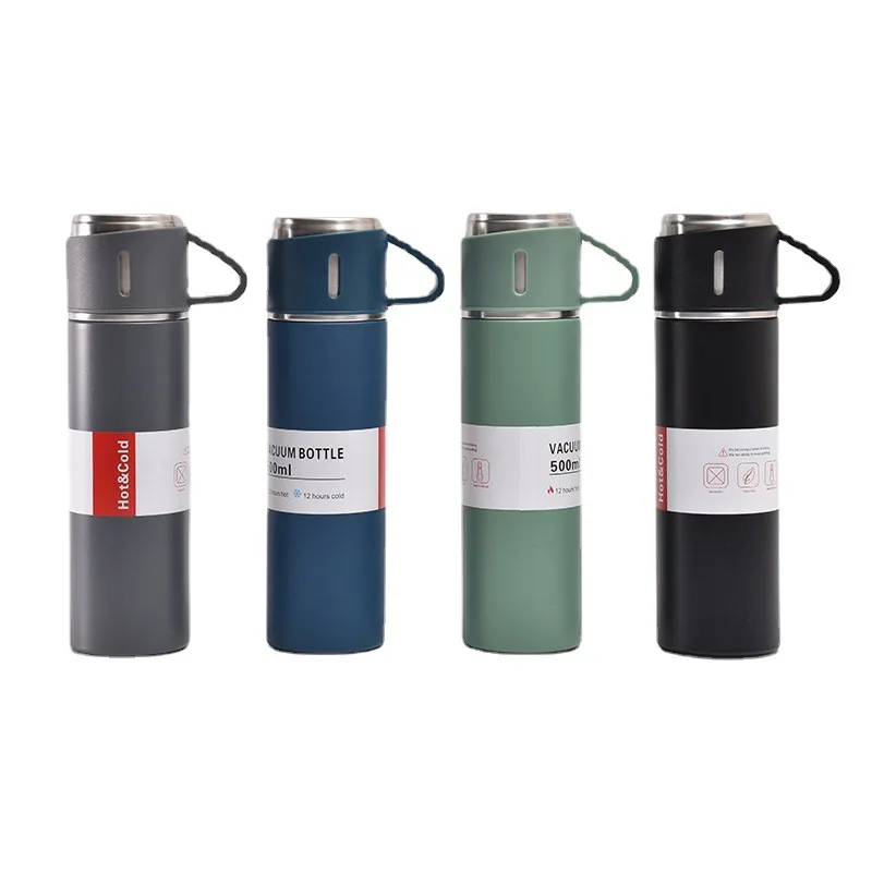 

Double Wall Insulated Stainless Steel Vacuum Flask Thermos Gift Set Universal Custom Mini Tea Coffee Car Thermos Mug For Kids