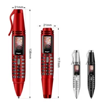 

AK007 0.96 Inch Screen Dual SIM Card GSM Pen Shaped Black Market Mobile Phones