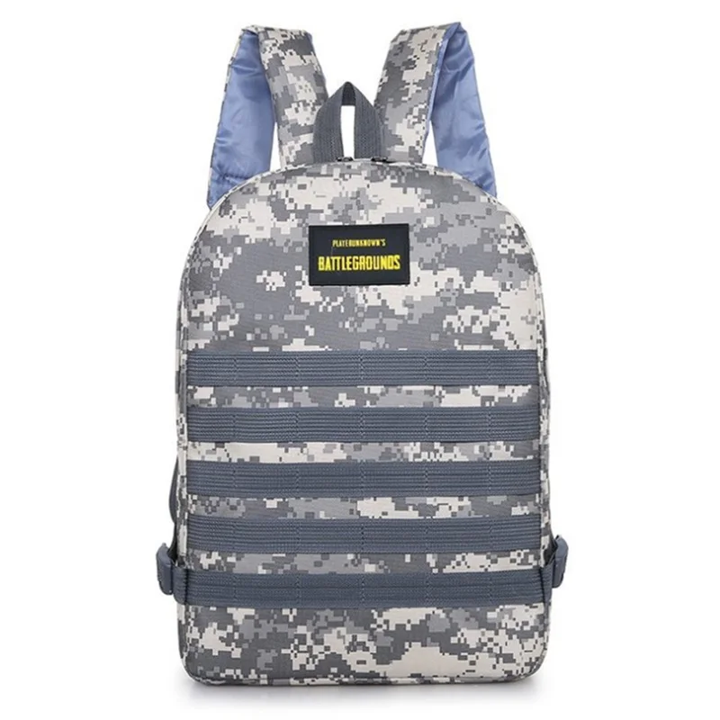 

Men Game Player Backpack PUBG Level 3 Backpack Bag Unknown Cosplay Camouflage Outdoor Large Capacity Backpack