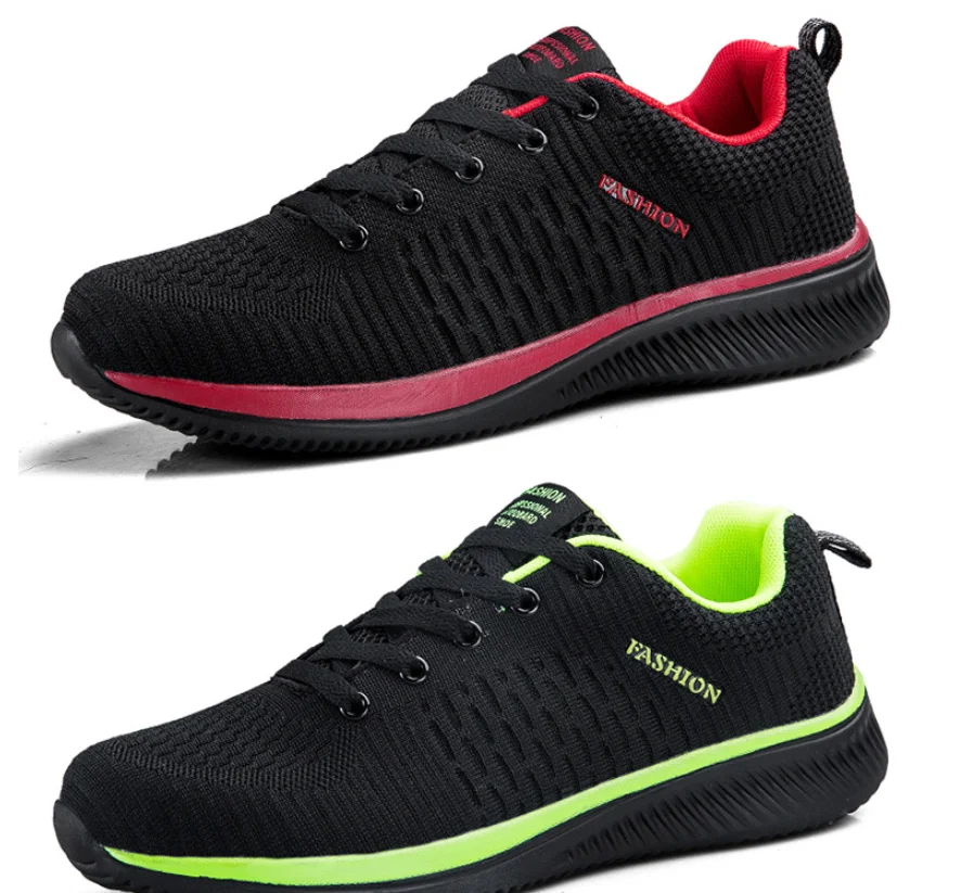 

2020 fashion sports shoes flyknit upper shoes
