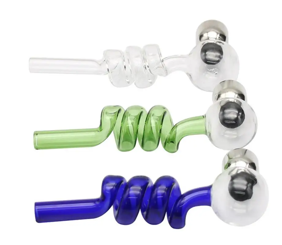 

Colourful Handmade Glass Smoke Pipe Smoke Accessories