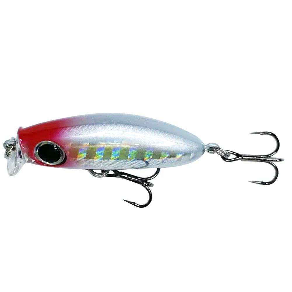 

Newbility 4cm 1.8g reflection laser popper lures fishing artificial baits, Reflection laser design