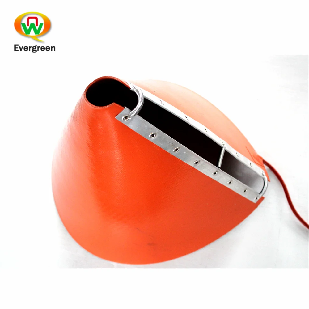 Custom Funnel Type Silicon Rubber Heater Sector Silicon Rubber Heating