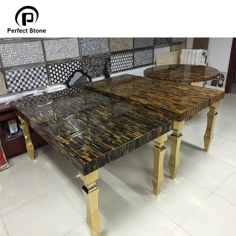 Blue Agate Stone Table Top Semi Precious Agate Stone Tables Agate