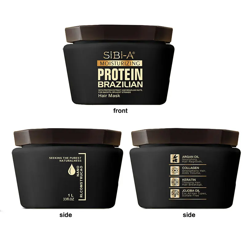 

Wholesale Argan Oil Protein Repair Hair Masque Hair Mask For Adults, Custom color