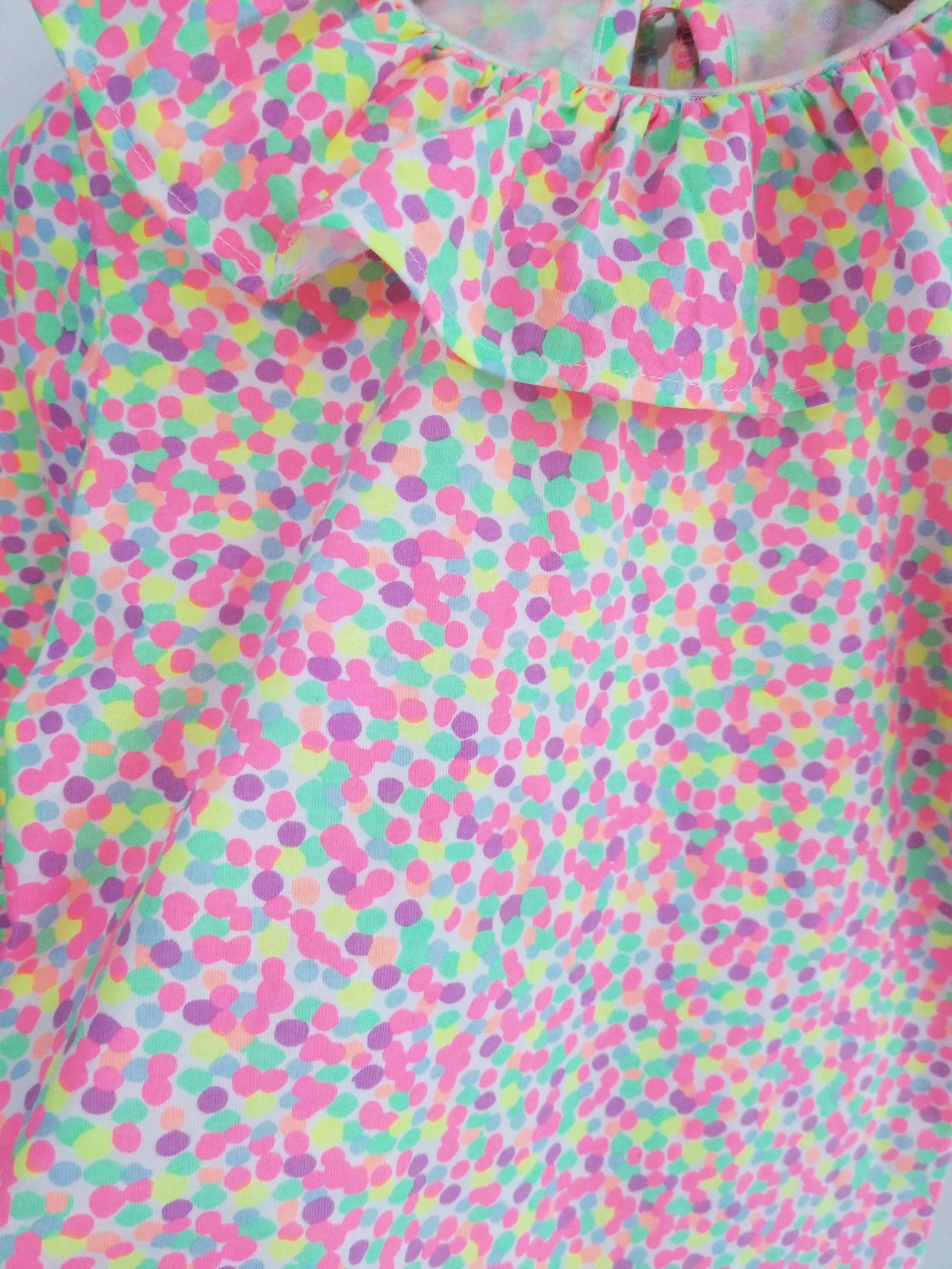 
2020 Wholesale Kid Girls Cotton Ruffle Collar Long Sleeve Tshirt 