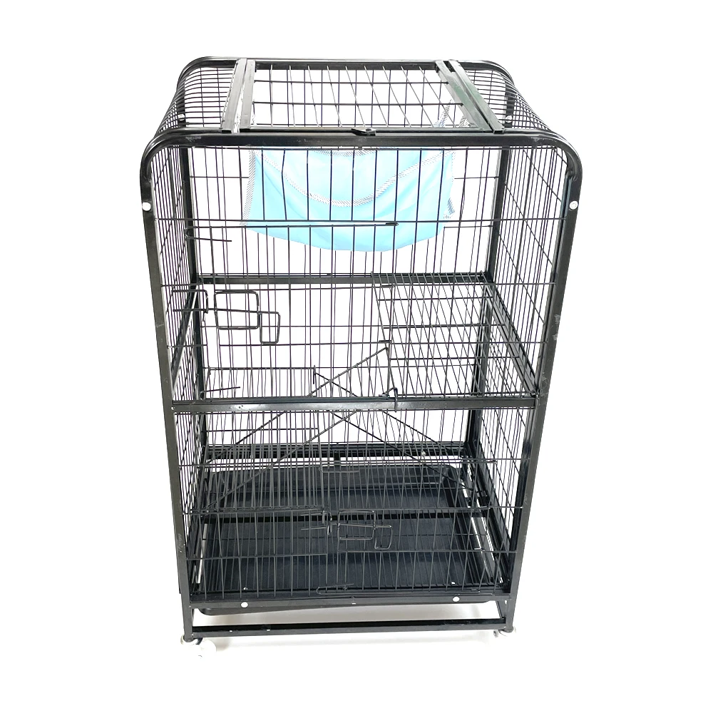 

Best Selling Fashion Design Cat Crates Amazon Cat Kennel Near Me Pet Cages for Cats, White, black, pink, blue